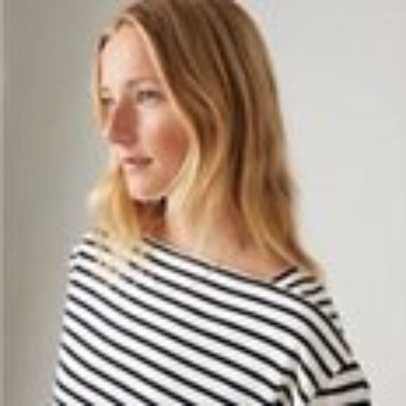 Levi’s® Bay Sailor Long-Sleeve Tee - Timeless nautical navy white stripes - Picture 6 of 7